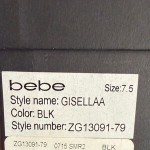 bebe Black Gisellaa Pumps